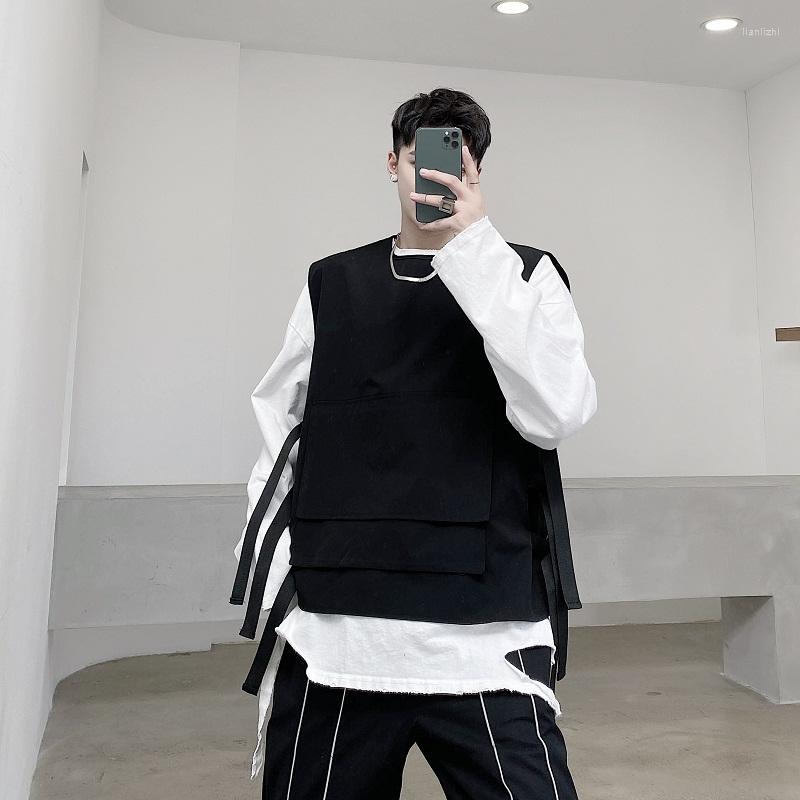 Men's Vests Men Function Tactical Pocket Casual Vest Jacket Male Black Vintage Streetwear Hip Hop Fashion Couple Sleeveless Coat Waistcoat, 9960
Men's Vests Men Function Tactical Pocket Casual Vest Jacket Male Black Vintage Streetwear Hip Hop Fashion Couple Sleeveless Coat Waistcoat, 9960
