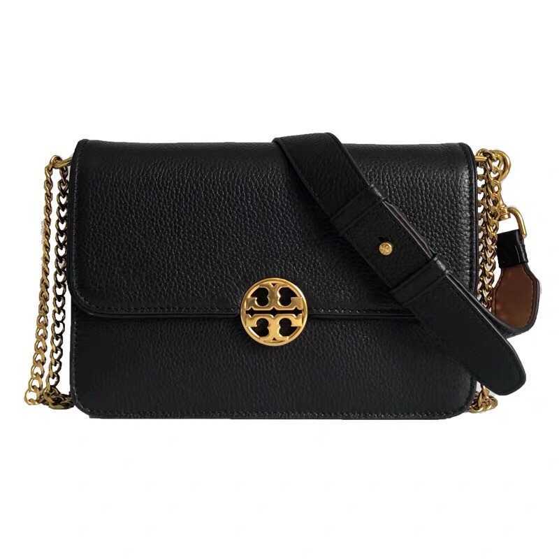 Tory Ladies Burchs Handbag Designer Bags Crossbody Bag Luxury double shoulder belt TB cowhide flap magnetic buckle chain messenger bag small square women's, Black
Tory Ladies Burchs Handbag Designer Bags Crossbody Bag Luxury double shoulder belt TB cowhide flap magnetic buckle chain messenger bag small square women's, Black