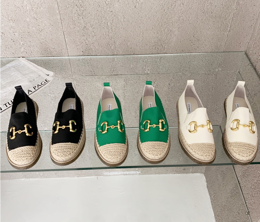 New Fashion Ladies Straw Fisherman Shoes Summer Breathable Women Comfortable Casual Shoes Designer Female Flat Shoes
New Fashion Ladies Straw Fisherman Shoes Summer Breathable Women Comfortable Casual Shoes Designer Female Flat Shoes
