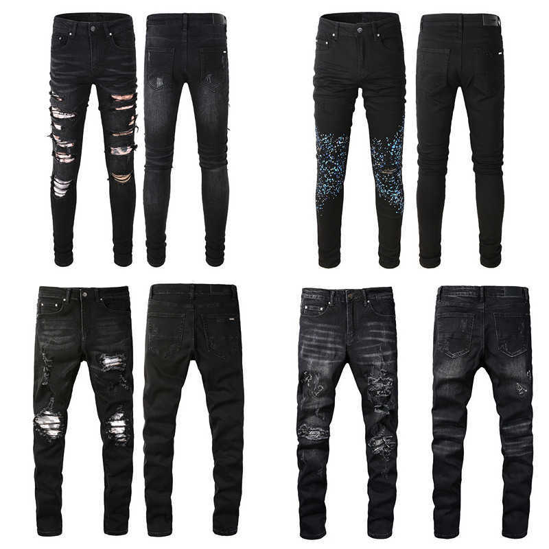 Black Ripped Designer Jeans Skinny Mens Fit Distressed Torn For Man Rip Pants Damaged Patchwork Long Zipper Distress Destroyed Denim Youth, 569
Black Ripped Designer Jeans Skinny Mens Fit Distressed Torn For Man Rip Pants Damaged Patchwork Long Zipper Distress Destroyed Denim Youth, 569