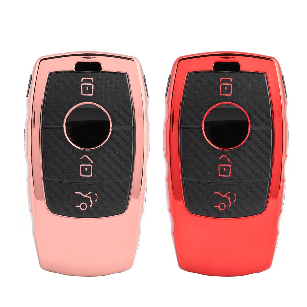 Carbon Fiber Car Intelligent Key Cover Fob TPU Protective Case Fit for Mercedes-Benz E300 E400, Green
Carbon Fiber Car Intelligent Key Cover Fob TPU Protective Case Fit for Mercedes-Benz E300 E400, Green