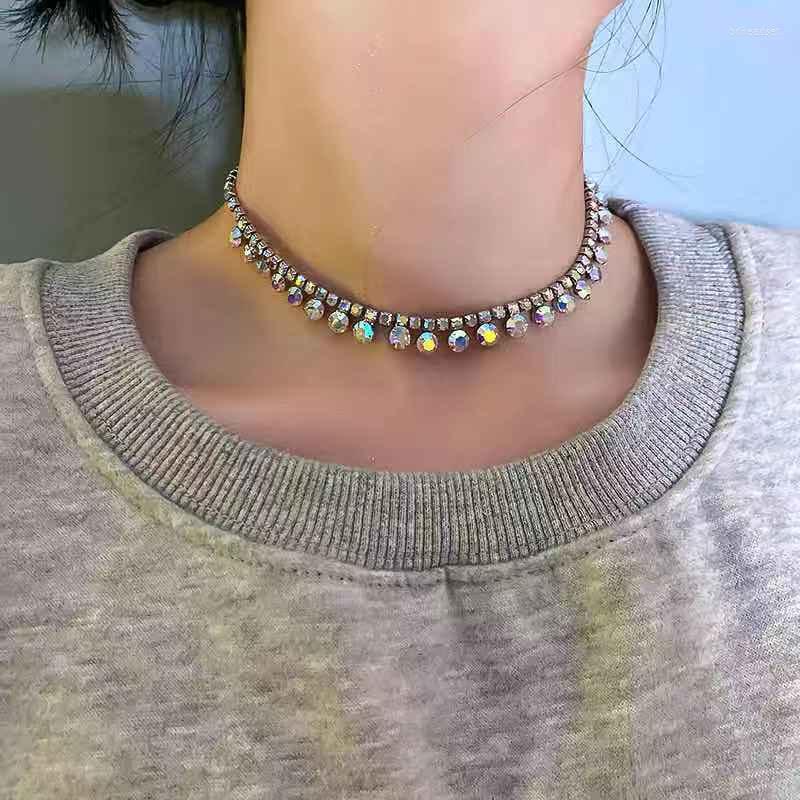 Choker Summer Party Rhine Necklace Wedding Multi Colored Geometric Jewelry Gift Wholesale
Choker Summer Party Rhine Necklace Wedding Multi Colored Geometric Jewelry Gift Wholesale