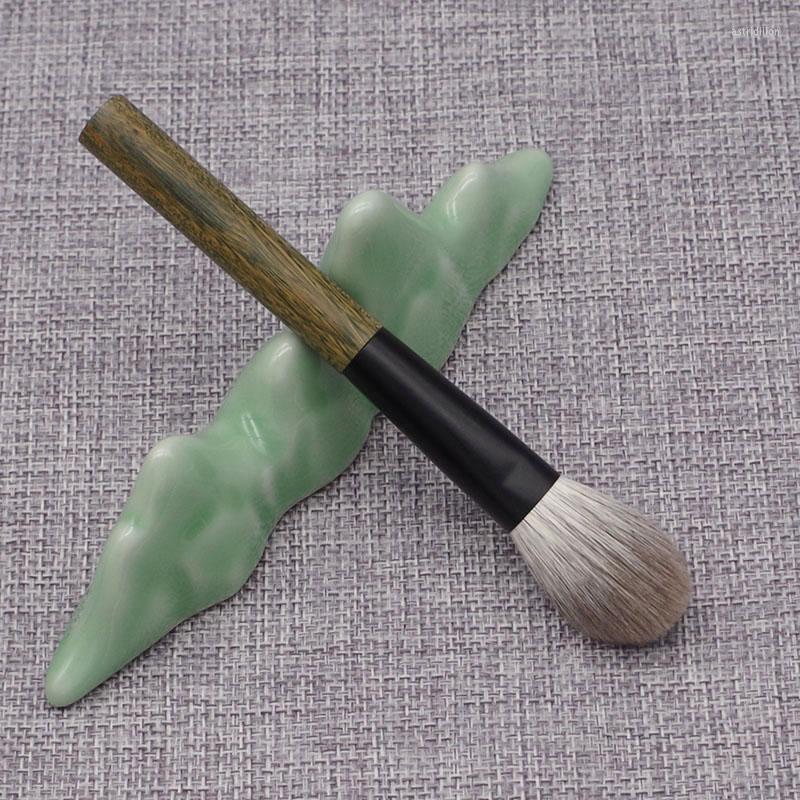 Makeup Brushes LT03 Professional Handmade Soft Goat Snow Hair Slanted Blush Contour Brush Green Sandalwood Make Up
Makeup Brushes LT03 Professional Handmade Soft Goat Snow Hair Slanted Blush Contour Brush Green Sandalwood Make Up