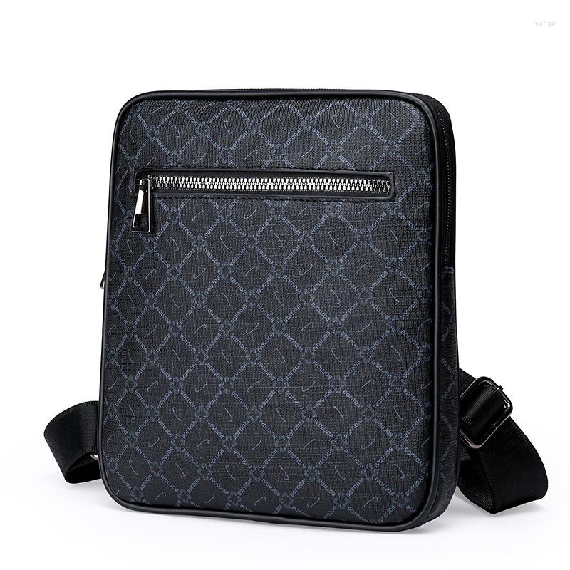 Evening Bags Men's Printed Strap Bag Business Fashion Briefcase Foreign Trade Shoulder Wholesale 2022 Series, Black
Evening Bags Men's Printed Strap Bag Business Fashion Briefcase Foreign Trade Shoulder Wholesale 2022 Series, Black