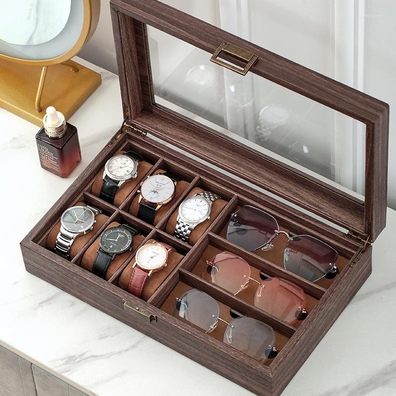 Watch Boxes Luxury Sunglass 6 3 Slots Carbon Fiber Wooden Handmade Organizer Time Display Box For Holding Storage
Watch Boxes Luxury Sunglass 6 3 Slots Carbon Fiber Wooden Handmade Organizer Time Display Box For Holding Storage