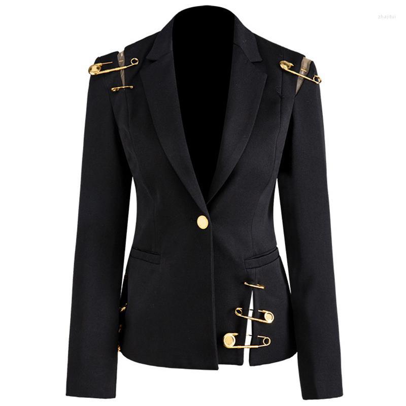 Women' Suits Women Blazer Jacket Pins Deco Hollow Out Slim Single Button High Street Coat 2022 Women' & Blazers, Black pins blazer
Women' Suits Women Blazer Jacket Pins Deco Hollow Out Slim Single Button High Street Coat 2022 Women' & Blazers, Black pins blazer