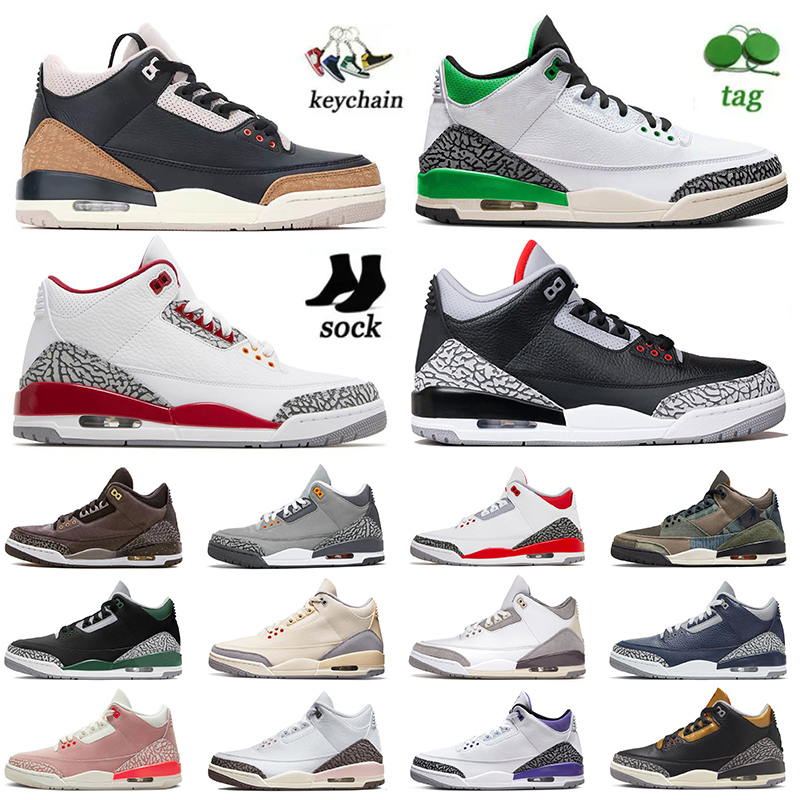 Lucky Green Desert Elephant 3s Basketball Shoes Designer Jumpman 3 Men Women Classic Sneakers Red Cardinal Black Cat Court Purple Fashion Jump Sneakers 36-47, C25 muslin 40-47
Lucky Green Desert Elephant 3s Basketball Shoes Designer Jumpman 3 Men Women Classic Sneakers Red Cardinal Black Cat Court Purple Fashion Jump Sneakers 36-47, C25 muslin 40-47