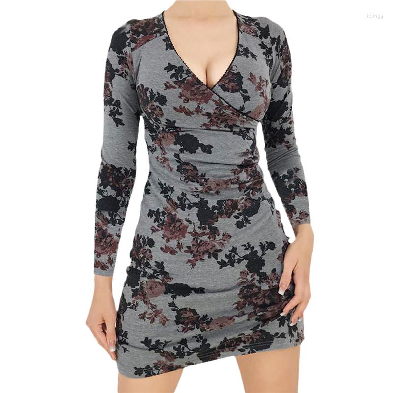 Casual Dresses Women Y2k Vintage Floral Printed Bodycon Dress Fairycore Round Neck Long Sleeve Tight Mini Autumn Slim Fit, Gray
Casual Dresses Women Y2k Vintage Floral Printed Bodycon Dress Fairycore Round Neck Long Sleeve Tight Mini Autumn Slim Fit, Gray