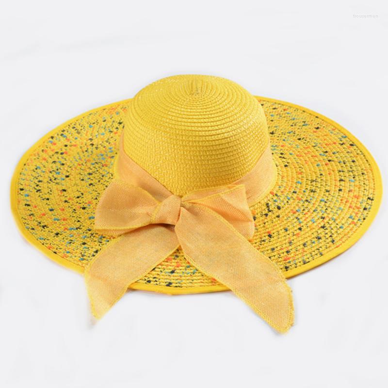 Wide Brim Hats Summer Fashion Color Hat Bowknot Decoration Sun Women's Outdoor Beach Monochrome Big Block UV Protection Straw HatWide, Pink()4
Wide Brim Hats Summer Fashion Color Hat Bowknot Decoration Sun Women's Outdoor Beach Monochrome Big Block UV Protection Straw HatWide, Pink()4