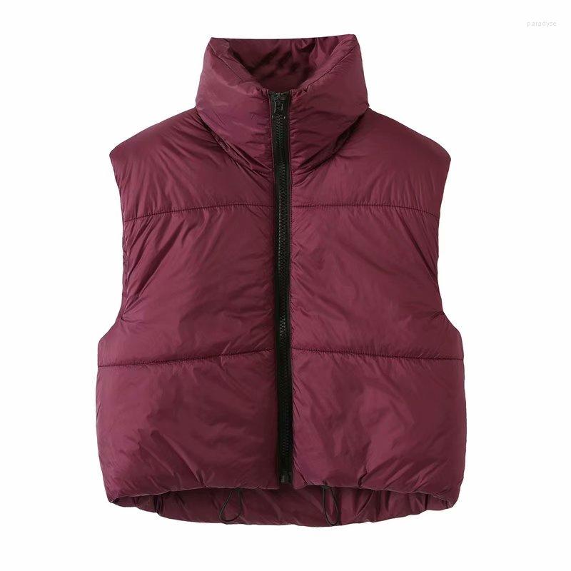 Women' Vests ZXQJ Women 2022 Fashion Zip-up Reversible Padded Vest Coat Vintage High Neck Adjustable Hem Female Waistcoat Chic Tops, Picture shown
Women' Vests ZXQJ Women 2022 Fashion Zip-up Reversible Padded Vest Coat Vintage High Neck Adjustable Hem Female Waistcoat Chic Tops, Picture shown