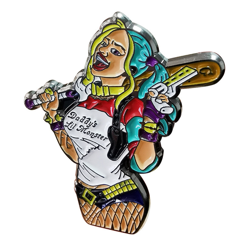 Excellent Quality Clown Girl Terror Movies Enamel Pins Badges Backpack Collar Lapel Women Men Fashion Brooches Jewelry Wholesale, Color #4
Excellent Quality Clown Girl Terror Movies Enamel Pins Badges Backpack Collar Lapel Women Men Fashion Brooches Jewelry Wholesale, Color #4