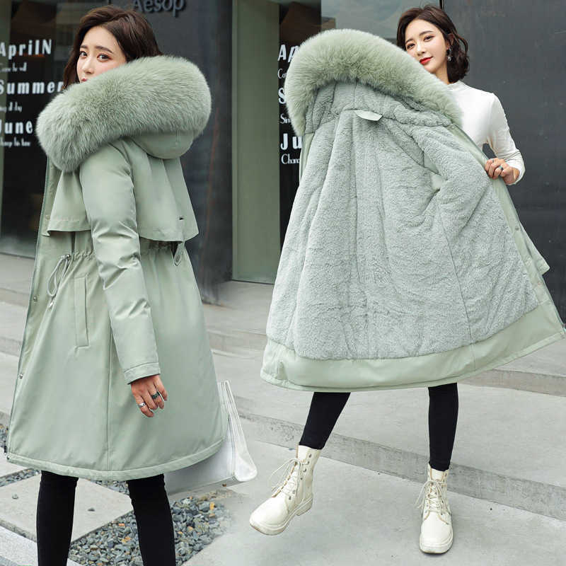 Women's Down Parkas 2021 Winter new women's Korean style loose down padded jacket mid-length casual padded jacket coat on behalf of hair T221011, Light green
Women's Down Parkas 2021 Winter new women's Korean style loose down padded jacket mid-length casual padded jacket coat on behalf of hair T221011, Light green