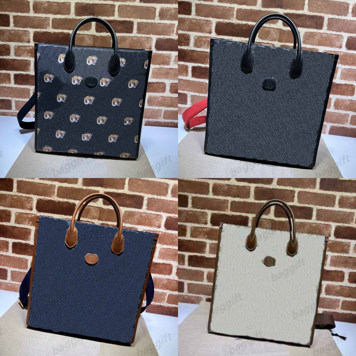 Tiger print double G medium Tote bags 674155 Designer Cross body Bamboo Casual shopping pocket Women A4 square Briefcase Ophidia Canvas Denim handabg, Tiger printing
Tiger print double G medium Tote bags 674155 Designer Cross body Bamboo Casual shopping pocket Women A4 square Briefcase Ophidia Canvas Denim handabg, Tiger printing