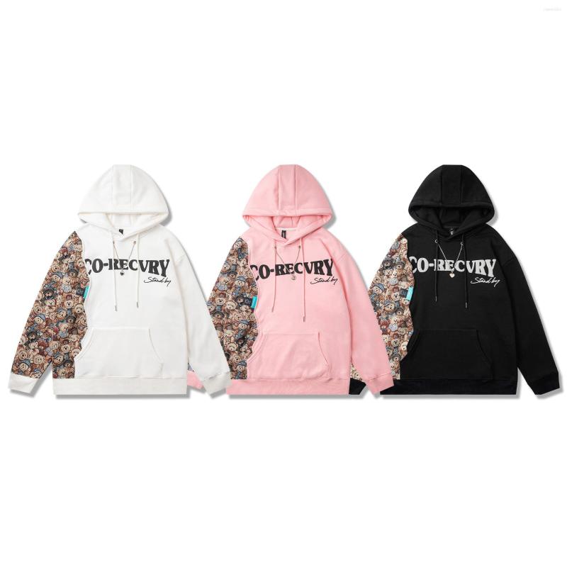 Men' Hoodies Sweater Casual Loose Tide Brand Retro Stitching Male Ins Street Hip-hop Couple Cartoon Plus Velvet Hooded, White
Men' Hoodies Sweater Casual Loose Tide Brand Retro Stitching Male Ins Street Hip-hop Couple Cartoon Plus Velvet Hooded, White