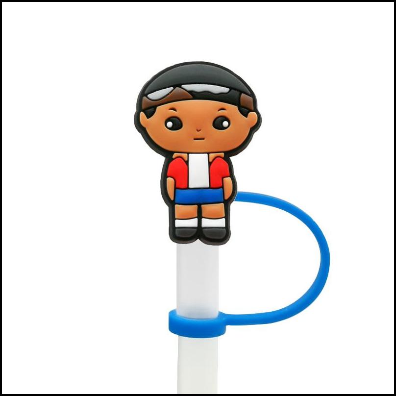 Drinking Straws Custom Stranger Things St Topper Sile Mold Er Fashion Charms Reusable Splash Proof Drinking Dust Plug Decorative 8Mm Othjl