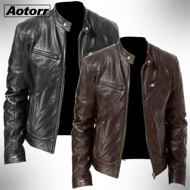 Men's Leather Faux Mens Fashion Jacket Slim Fit Stand Collar PU Male Antiwind Motorcycle Lapel Diagonal Zipper s Men 5XL 221010, L7505khaki
Men's Leather Faux Mens Fashion Jacket Slim Fit Stand Collar PU Male Antiwind Motorcycle Lapel Diagonal Zipper s Men 5XL 221010, L7505khaki
