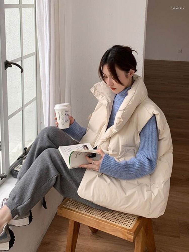 Women' Vests LOLIBOOK 2022 Women Solid Sleeveless Warm Parkas Female Winter Elegant Oversize Fashion Overcoast Lady Stand Collar Korean, Black
Women' Vests LOLIBOOK 2022 Women Solid Sleeveless Warm Parkas Female Winter Elegant Oversize Fashion Overcoast Lady Stand Collar Korean, Black