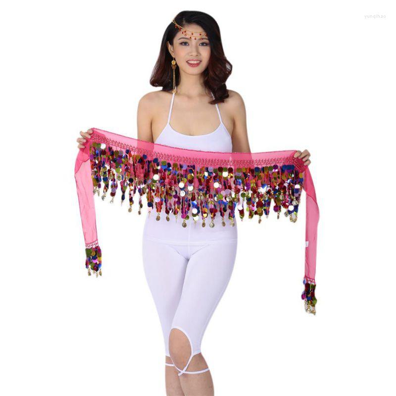 Stage Wear 10 Colors Cute Belly Dance Hip Chiffon Skirt Scarf Wrap Belt With Golden Coins Sequins Dancing Accessories, Green
Stage Wear 10 Colors Cute Belly Dance Hip Chiffon Skirt Scarf Wrap Belt With Golden Coins Sequins Dancing Accessories, Green