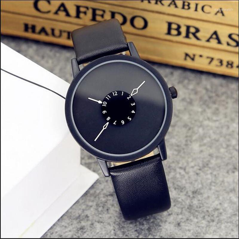 Wristwatches Fashion Creative Watches Women Men Quartz-watch Brand Unique Dial Lovers' Watch Leather Clock Relogio Masculino, White
Wristwatches Fashion Creative Watches Women Men Quartz-watch Brand Unique Dial Lovers' Watch Leather Clock Relogio Masculino, White