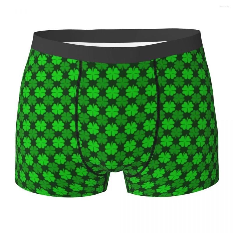 Underpants St Patricks Day Underwear Shamrock Pattern Men's Shorts Briefs Breathable Boxershorts Trenky Printed Plus Size Panties
Underpants St Patricks Day Underwear Shamrock Pattern Men's Shorts Briefs Breathable Boxershorts Trenky Printed Plus Size Panties