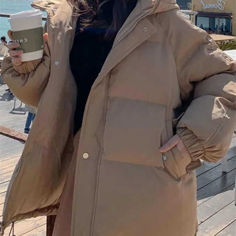 Womens Down Parkas Aelegantmis Women Thicken Warm Parka Coat Loose Oversized Womens Winter Bread Coat Hooded Outwear Padded Woman Parkas Jackets 221010, Blue
Womens Down Parkas Aelegantmis Women Thicken Warm Parka Coat Loose Oversized Womens Winter Bread Coat Hooded Outwear Padded Woman Parkas Jackets 221010, Blue