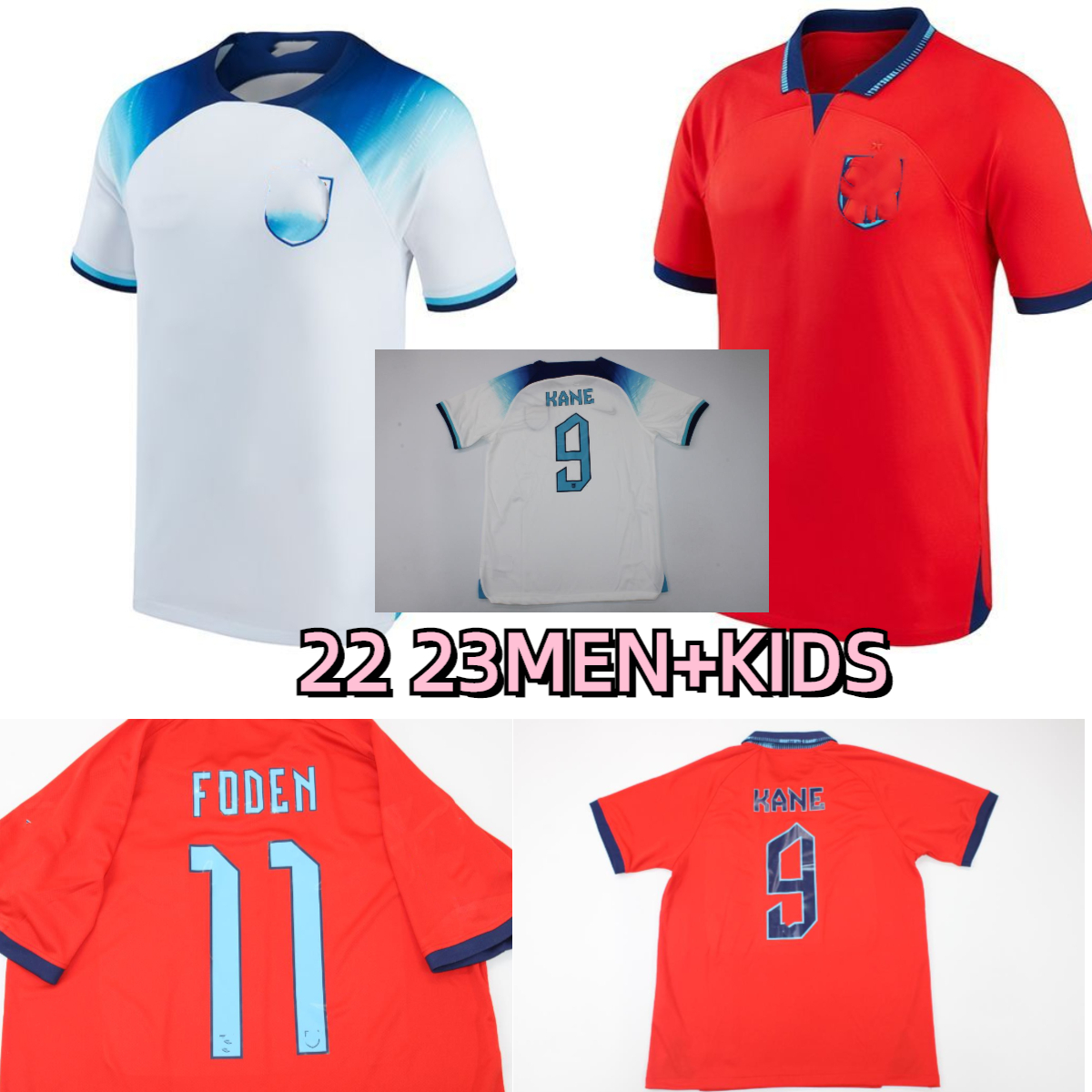 2022 Angleterre KANE UK soccer jerseys GREALISH ENGlANDS MEAD SANCHO national football shirt STERLING MOUNT RASHFORD FODEN SAKA 22 23 Men Kids kit uniform, Away pacth
2022 Angleterre KANE UK soccer jerseys GREALISH ENGlANDS MEAD SANCHO national football shirt STERLING MOUNT RASHFORD FODEN SAKA 22 23 Men Kids kit uniform, Away pacth