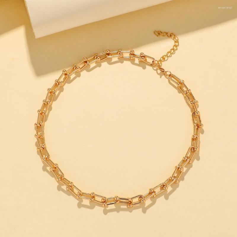 Choker U-Shaped Metal Thick Chain Cool Girl Trend Hip-Hop Exaggerated Collarbone Necklaces Party Jewelry Drop
Choker U-Shaped Metal Thick Chain Cool Girl Trend Hip-Hop Exaggerated Collarbone Necklaces Party Jewelry Drop