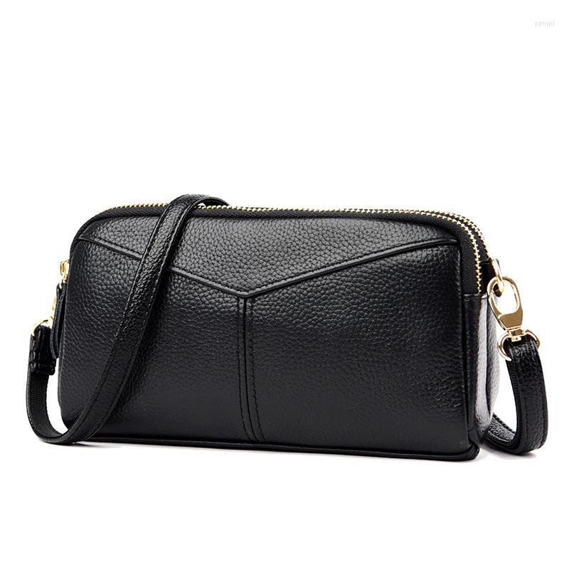 Evening Bags Genuine Leather Women Tote Shoulder Bag Solid Color Clutch Ladies For 2022 Small Crossbody Sac A Main, Black
Evening Bags Genuine Leather Women Tote Shoulder Bag Solid Color Clutch Ladies For 2022 Small Crossbody Sac A Main, Black