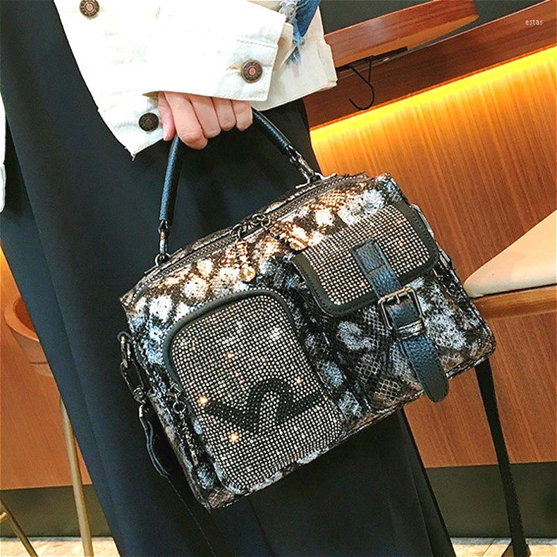 Evening Bags Luxury Designer Diamond Handbags Bag Rivet Sequins Leather Women Hand 2022 Leopard Female Rhinestone Shoulder, Silver
Evening Bags Luxury Designer Diamond Handbags Bag Rivet Sequins Leather Women Hand 2022 Leopard Female Rhinestone Shoulder, Silver