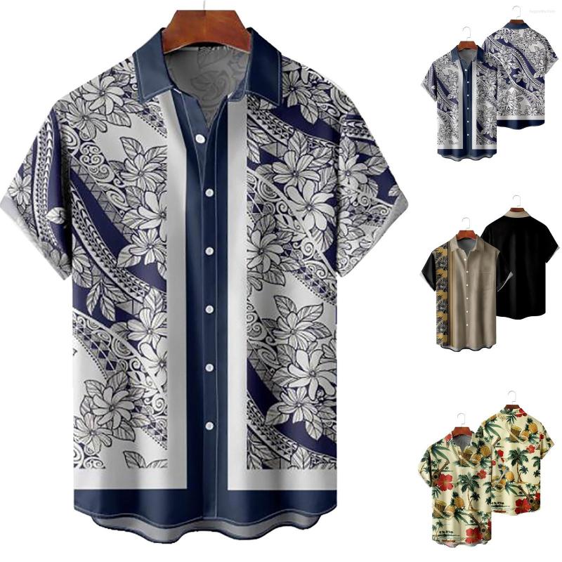 Men's Casual Shirts Floral Blouse Mens Printed Hawaiian Short Sleeve Button Down Beach Shirt For Man Men Trendy Long, Khaki
Men's Casual Shirts Floral Blouse Mens Printed Hawaiian Short Sleeve Button Down Beach Shirt For Man Men Trendy Long, Khaki