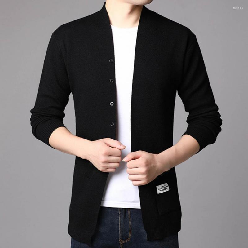 Men's Sweaters Terrific Men Sweater Pure Color Elastic Cardigan Business, Grey
Men's Sweaters Terrific Men Sweater Pure Color Elastic Cardigan Business, Grey