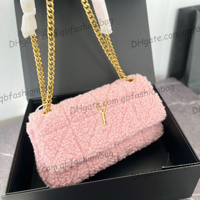 France Womens Jamie Lambswool Messenger Quilted Bags Gold Metal Chain Strap Crossbody Shoulder Multi Pochette Outdoor Timeless Designer Handbags 24CM, Box
France Womens Jamie Lambswool Messenger Quilted Bags Gold Metal Chain Strap Crossbody Shoulder Multi Pochette Outdoor Timeless Designer Handbags 24CM, Box