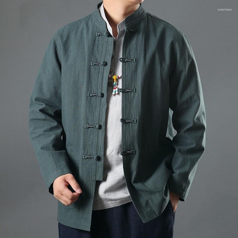 Ethnic Clothing Traditional Chinese For Men Outerwear Male Jacket Mandarin Collar Suit Tangzhuang Clothes 2022
Ethnic Clothing Traditional Chinese For Men Outerwear Male Jacket Mandarin Collar Suit Tangzhuang Clothes 2022