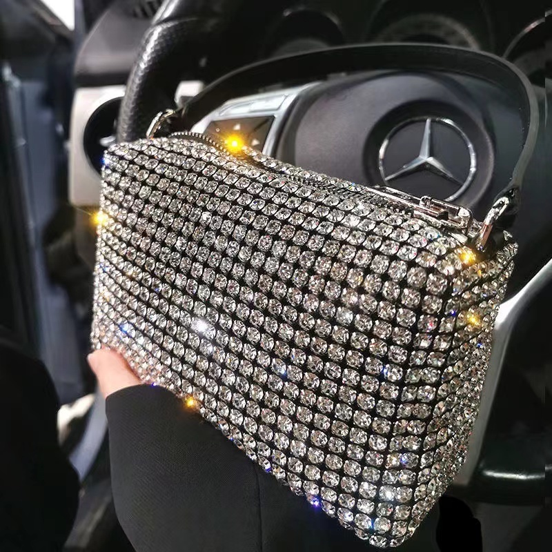 Evening Bags Handbag for Women Diamonds Shoulder Purse Ladies Female Crossbody shining diamond bag 221010, Type 1 with w
Evening Bags Handbag for Women Diamonds Shoulder Purse Ladies Female Crossbody shining diamond bag 221010, Type 1 with w