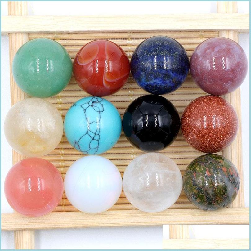 Stone 16Mm Loose Natural Stone Ball Bead Quartz Mineral Reiki Healing Chakra Crystals Gemstones Hand Piece Home Decoration Accessorie Dhfqg
Stone 16Mm Loose Natural Stone Ball Bead Quartz Mineral Reiki Healing Chakra Crystals Gemstones Hand Piece Home Decoration Accessorie Dhfqg