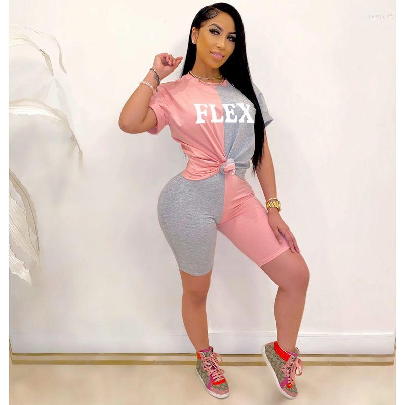 Women's Tracksuits TNNAOFF Patchwork Letter Two Piece Women Set Short Sleeve T Shirt Summer Sexy Biker Shorts Streetwear Matching Sets, Black blue
Women's Tracksuits TNNAOFF Patchwork Letter Two Piece Women Set Short Sleeve T Shirt Summer Sexy Biker Shorts Streetwear Matching Sets, Black blue