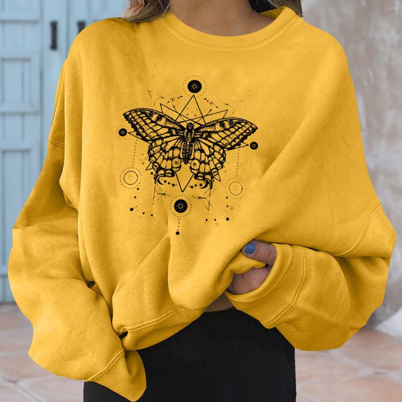 Women' Hoodies Harajuku Butterfly Printing Long Sleeve Hoodie Casual Round Neck Sweatshirt Sudaderas Polerones De Mujer
Women' Hoodies Harajuku Butterfly Printing Long Sleeve Hoodie Casual Round Neck Sweatshirt Sudaderas Polerones De Mujer