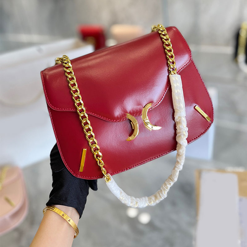 Besace Chain Messenger Bag Women Flap Crossbody Bags Cowhide Leather Gold Hardware Interior Zip Pocket Solid Color Handbags Purse Adjustable
Besace Chain Messenger Bag Women Flap Crossbody Bags Cowhide Leather Gold Hardware Interior Zip Pocket Solid Color Handbags Purse Adjustable