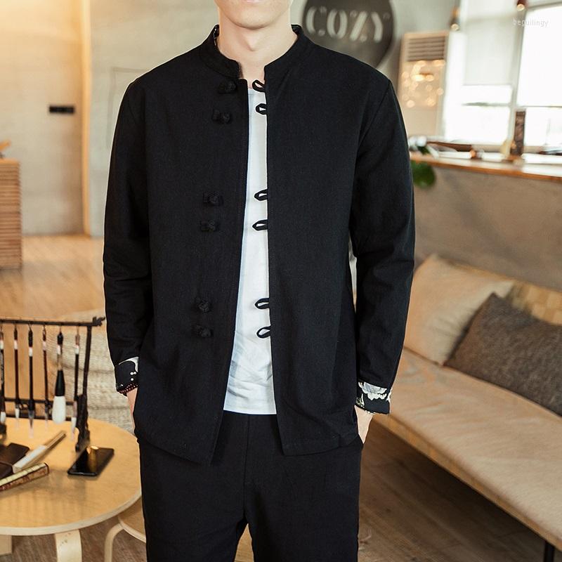 Ethnic Clothing Men Chinese Style Hanfu Tops Tang Suit Tai Chi Clothes Jackets Cotton Linen T-Shirt Oriental Fashion 30178
Ethnic Clothing Men Chinese Style Hanfu Tops Tang Suit Tai Chi Clothes Jackets Cotton Linen T-Shirt Oriental Fashion 30178