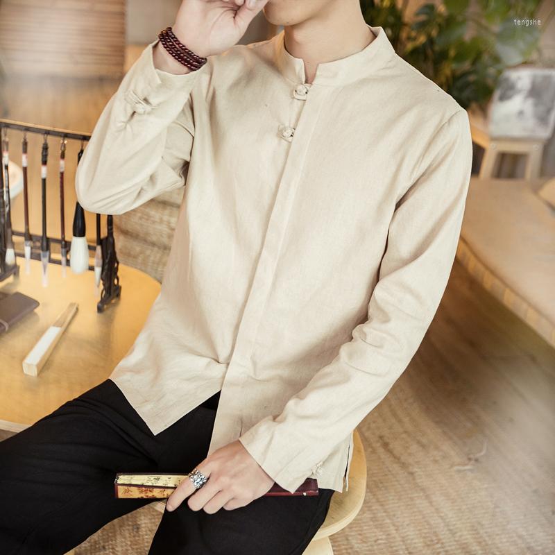 Men's Casual Shirts Chinese Top Men's Classic Solid Color Shirt Large Size Stand Collar Tang Suit Long Sleeve Business White Uniform, Apricot
Men's Casual Shirts Chinese Top Men's Classic Solid Color Shirt Large Size Stand Collar Tang Suit Long Sleeve Business White Uniform, Apricot