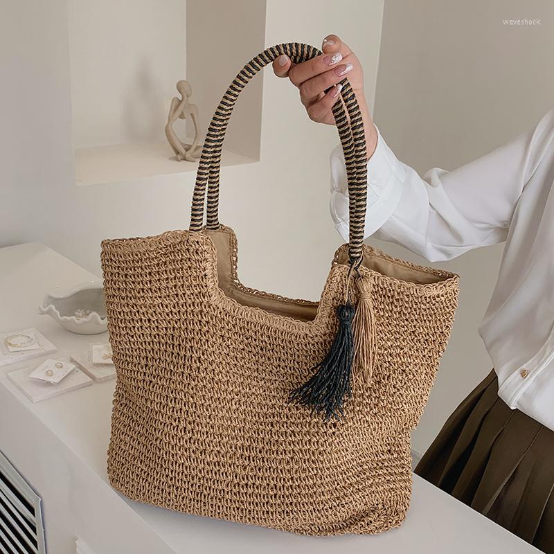 Evening Bags Ladies Big Straw Tassel Side For Women 2022 Hit Trendy Summer Fashion Shoulder Bag Lady Handbags And Purses Beach Totes, Khaki
Evening Bags Ladies Big Straw Tassel Side For Women 2022 Hit Trendy Summer Fashion Shoulder Bag Lady Handbags And Purses Beach Totes, Khaki