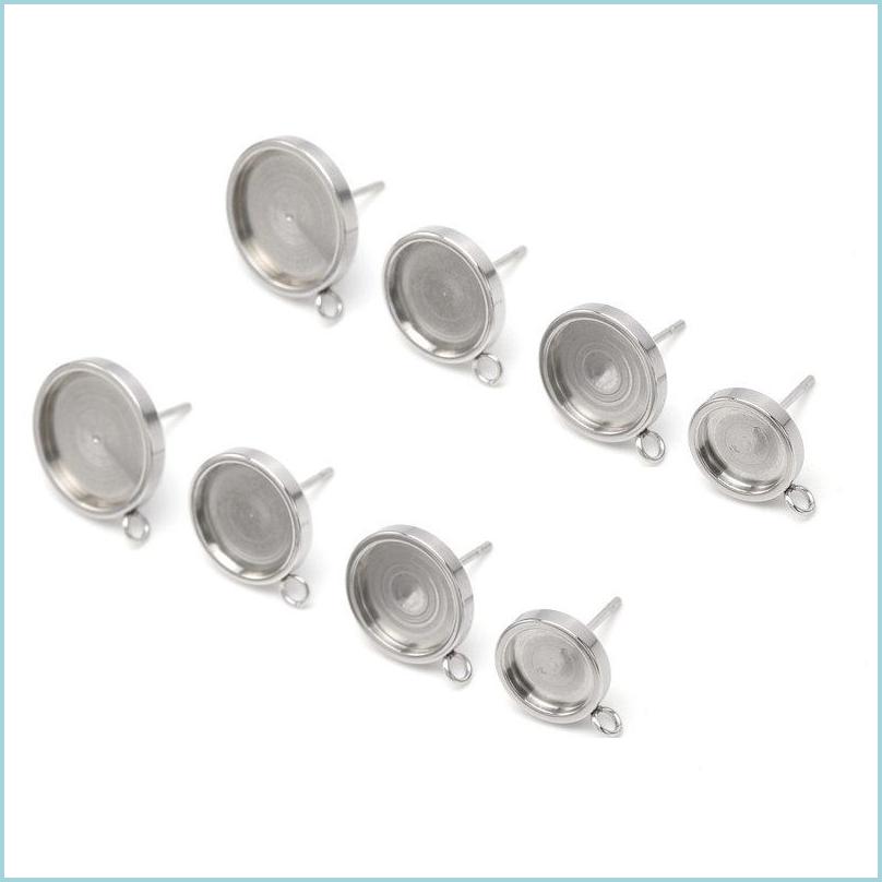 Jewelry Settings 6 8 10 12Mm Stainless Steel Gold Plated Earrings Stud Settings Blank Base Glass Cabochons Buttons Stoppers Connector Dhonv
Jewelry Settings 6 8 10 12Mm Stainless Steel Gold Plated Earrings Stud Settings Blank Base Glass Cabochons Buttons Stoppers Connector Dhonv