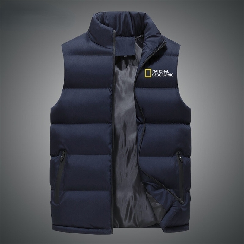 Mens Vests Mens Stand Collar Jacket Zipper Sleeveless Casual Vest Autumn Winter 221010, Navy blue
Mens Vests Mens Stand Collar Jacket Zipper Sleeveless Casual Vest Autumn Winter 221010, Navy blue
