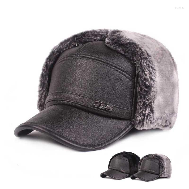 Berets Men Luxury Winter Fur Bomber Hats Warm Soft Quality Leather Outdoor Mountaineering Adventure Ear Protection Cold Cap LF01, Black
Berets Men Luxury Winter Fur Bomber Hats Warm Soft Quality Leather Outdoor Mountaineering Adventure Ear Protection Cold Cap LF01, Black