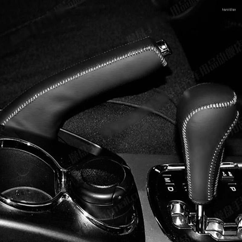 Interior Accessories Leather Hand Sewn Handbrake Cover Gear Shift Collars Brake Set For SSANGYONG KORANDO 2011-15
Interior Accessories Leather Hand Sewn Handbrake Cover Gear Shift Collars Brake Set For SSANGYONG KORANDO 2011-15