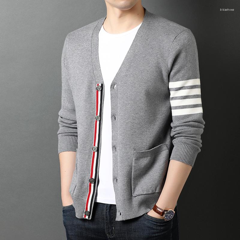Men's Sweaters Men's Cardigan 2022 High-end Autumn And Winter Fashion Knitted Sweater Black Korean Casual Jacket Clothing
Men's Sweaters Men's Cardigan 2022 High-end Autumn And Winter Fashion Knitted Sweater Black Korean Casual Jacket Clothing