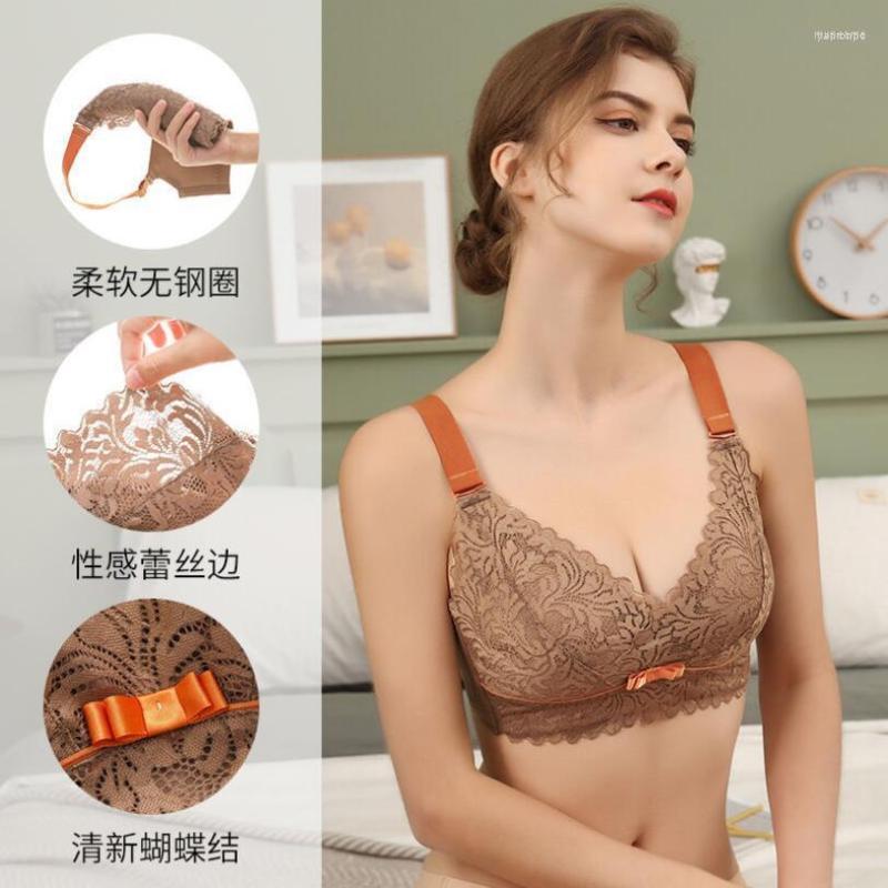 Bustiers & Corsets Underwear Women's Thin Large Chest Bra Ultra Without Steel Ring Size Bustier Full Cup Collection Breast Milk P642, Purple
Bustiers & Corsets Underwear Women's Thin Large Chest Bra Ultra Without Steel Ring Size Bustier Full Cup Collection Breast Milk P642, Purple
