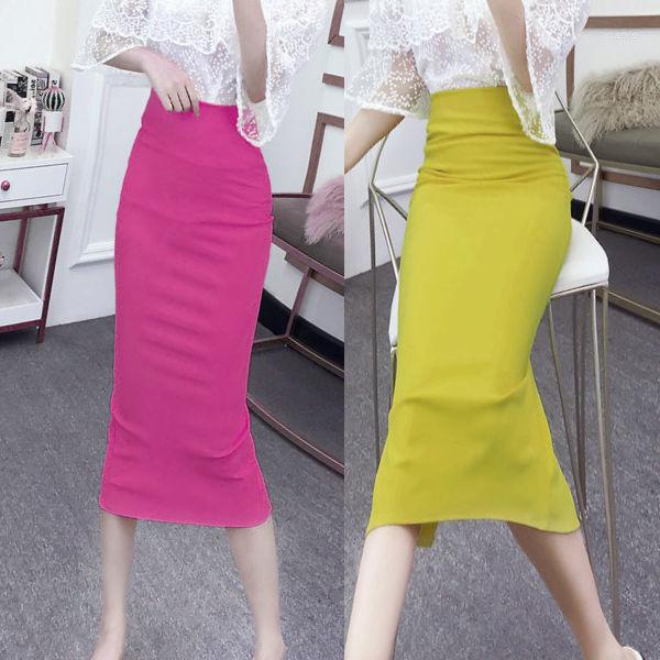 Skirts Women's Fashion High Waist Pencil Skirt Women Office Work Wear Slim Package Hip Midi Female Solid Back Slit Z620, Ginger
Skirts Women's Fashion High Waist Pencil Skirt Women Office Work Wear Slim Package Hip Midi Female Solid Back Slit Z620, Ginger