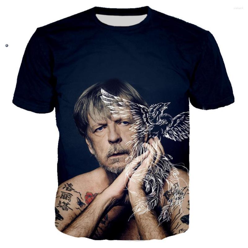 Men's T Shirts 2022 Rock Renaud Schan 3D Printed Summer Men's Shirt Fashion T-shirt Hipster Cool Tee Shirt/Streetwear Tops Men Clothes, 21