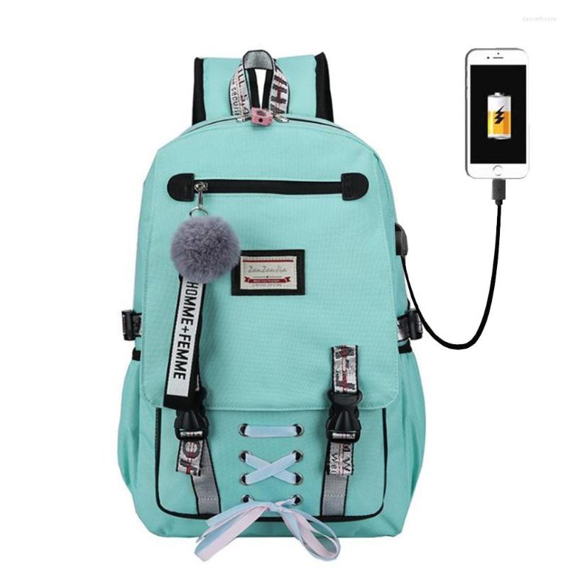 School Bags Teenage Big Large USB Printing Girls Bookbags Student Fashion Ribbon Bow Boys Schoolbag Backpack 4 Color, Black
School Bags Teenage Big Large USB Printing Girls Bookbags Student Fashion Ribbon Bow Boys Schoolbag Backpack 4 Color, Black